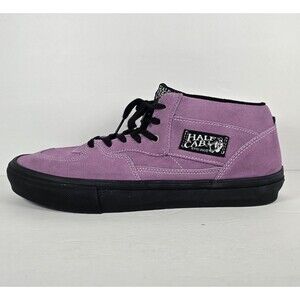 Vans Skate Half Cab Lavender Fog Black Size 12 Men Shoes Sneakers